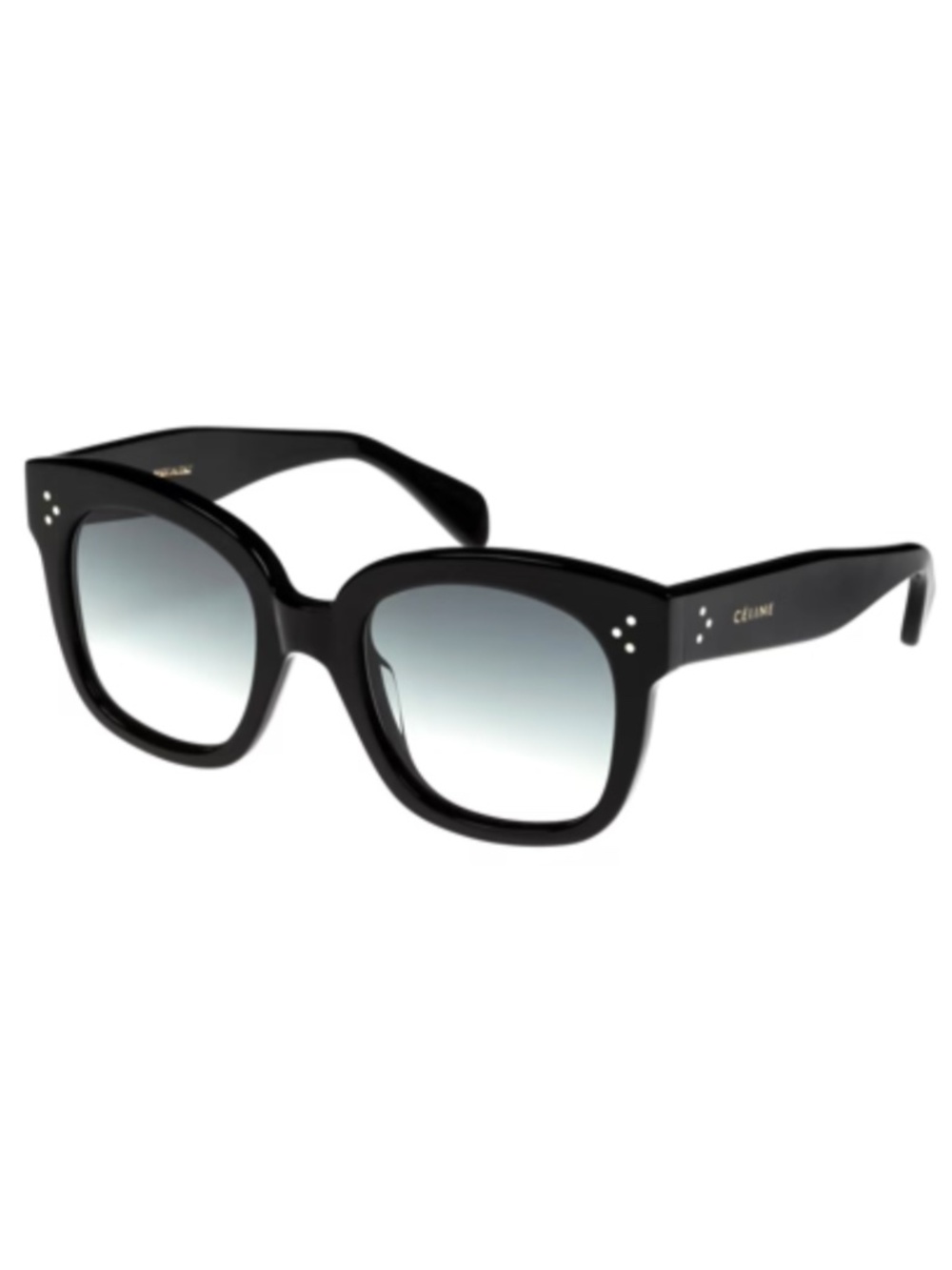 Celine CL4002UN 01B 54 Black Sunglasses CL4002UN